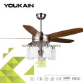 52 inch Europe hot selling decorative ceiling fans with lights